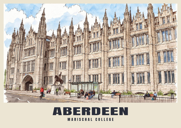 Marischal College, Aberdeen Poster
