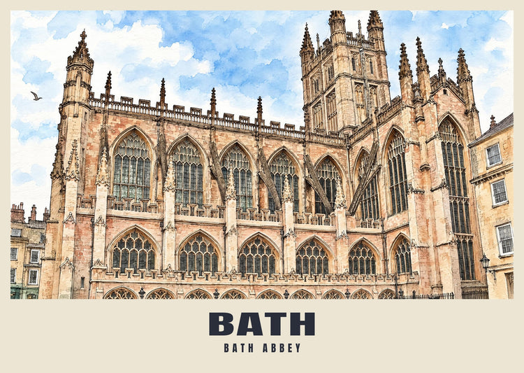 Bath Abbey Poster