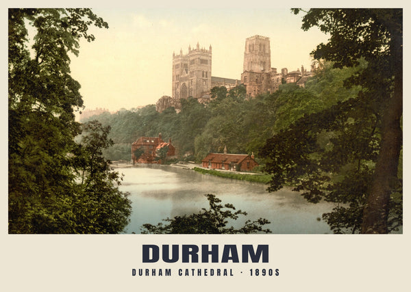 Durham Cathedral, c. 1890–1900 Heritage Print