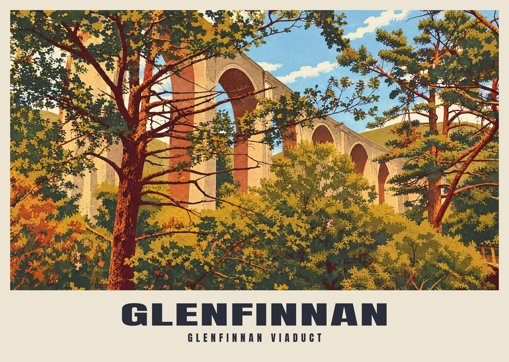Glenfinnan Viaduct Poster