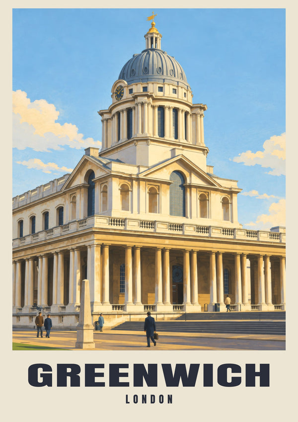 Old Royal Naval College, Greenwich Poster