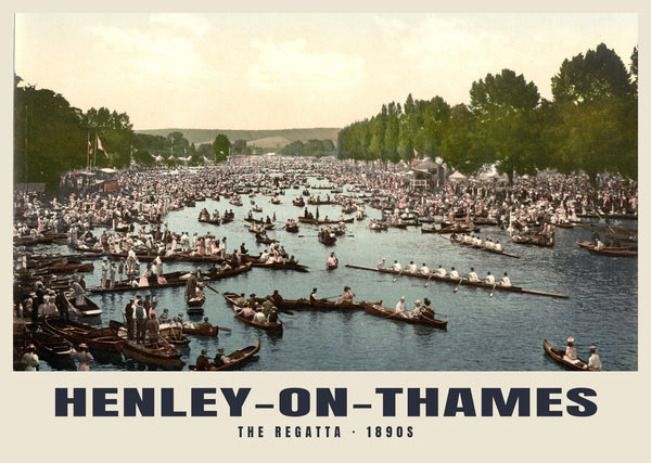 Henley Regatta, c. 1890–1900 Heritage Print