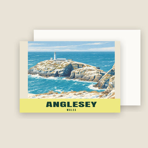 South Stack Lighthouse, Anglesey Christmas Cards (Pack of 10)