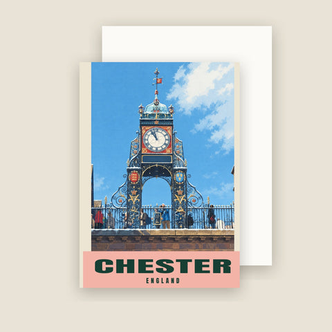 Eastgate Clock, Chester Weihnachtskarten (10er-Pack)