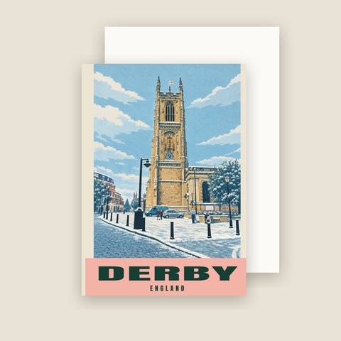 Tarjetas de Navidad de la Catedral de Derby (paquete de 10)