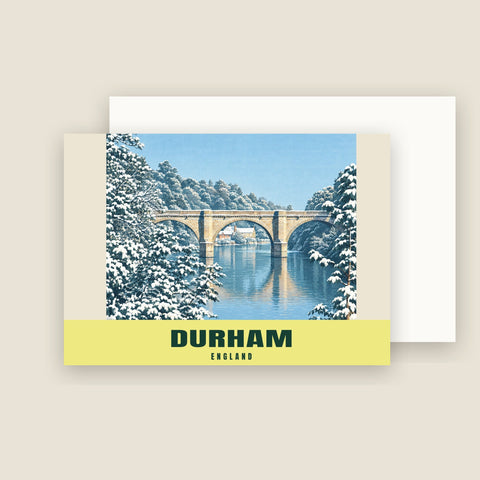 Weihnachtskarten „Prebends Bridge, Durham“ (10er-Pack)