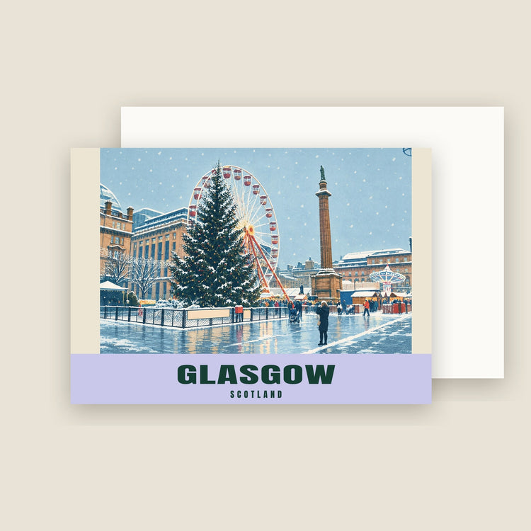 George Square, Glasgow Christmas Cards (Pack of 10)