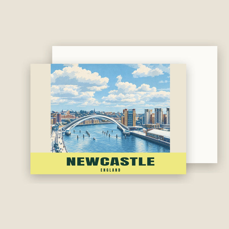 Gateshead Millennium Bridge, Newcastle Christmas Cards (Pack of 10)