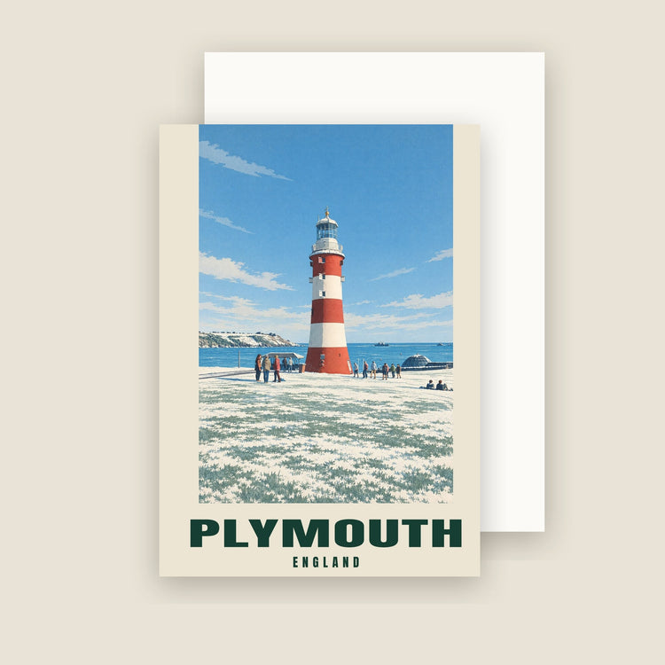 Smeaton's Tower, Plymouth Christmas Cards (Pack of 10)