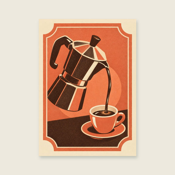 The First Pour Art Print