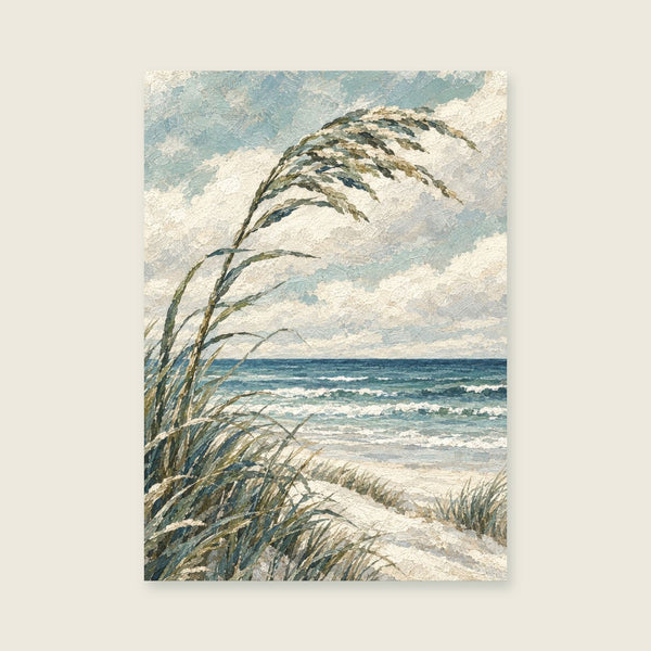 Reed by the Shore Art Print