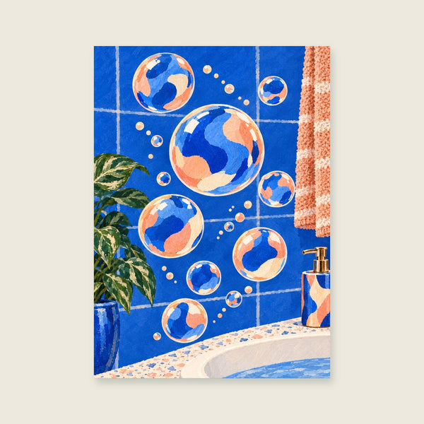 Soap Bubble Constellation Art Print