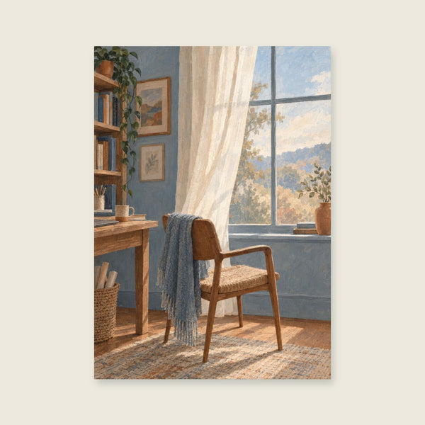 The Open Window Pause Art Print