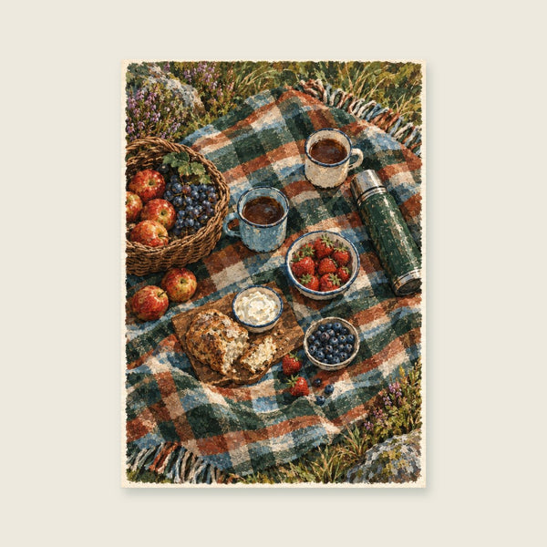 The Picnic Blanket Art Print