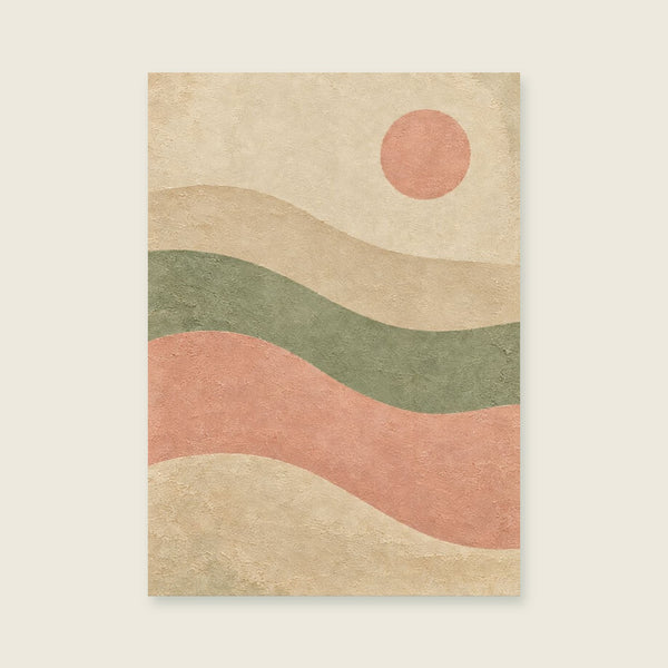Gentle Wave Field Art Print