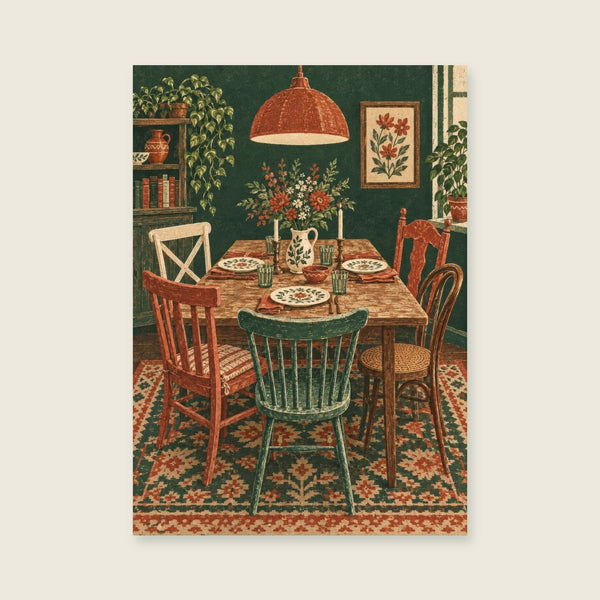 The House Table Art Print