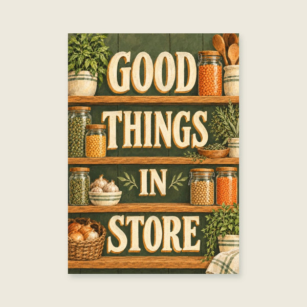 Good Things In Store Art Print