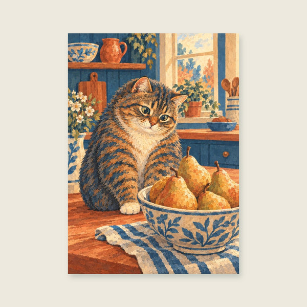 tabby Art Print
