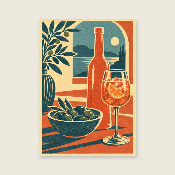 olive bowl Art Print