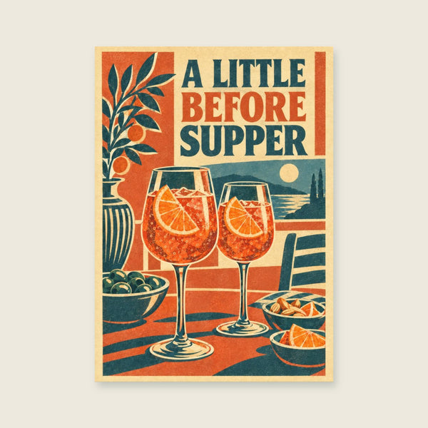 Little Before Supper Art Print