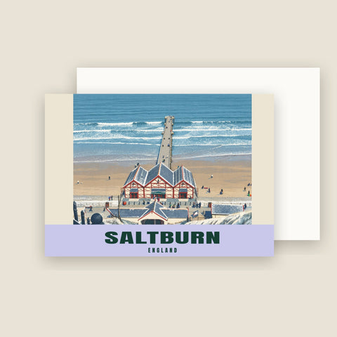 Saltburn Pier Christmas Cards (Pack of 10)