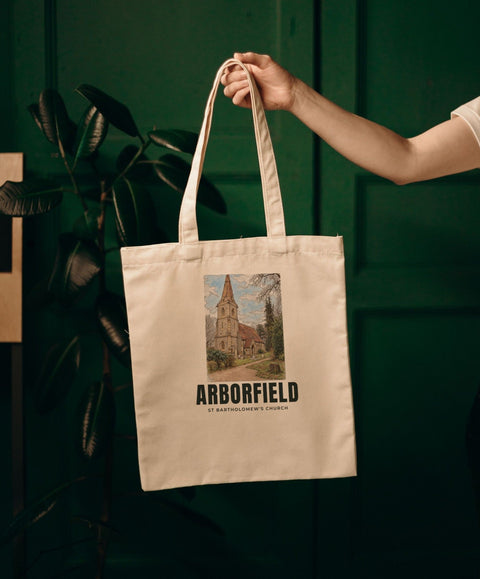 St Bartholomew's Church, Arborfield Tote Bag