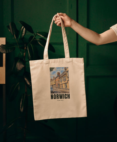 Elm Hill, Norwich Tote Bag