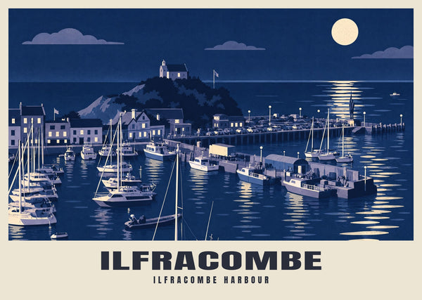 Ilfracombe Harbour Poster