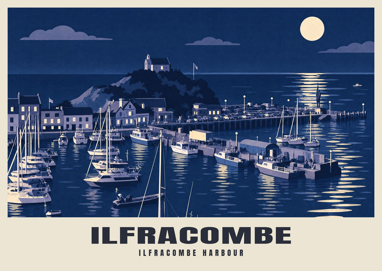Ilfracombe Harbour Poster