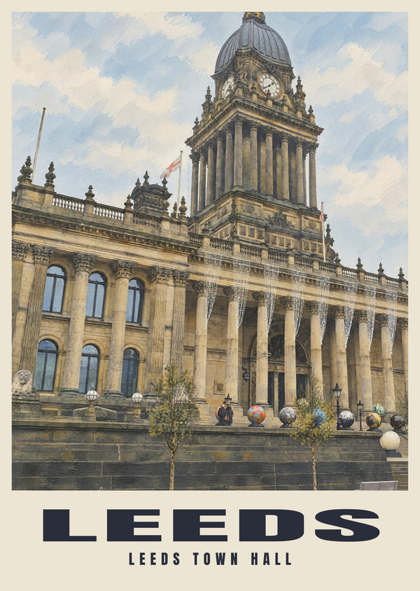 Poster Leeds Town Hall