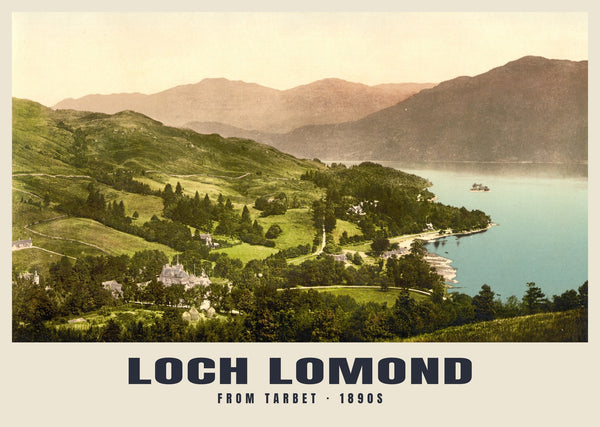 Desde Tarbet, Loch Lomond, c. 1890–1900 Impresión patrimonial