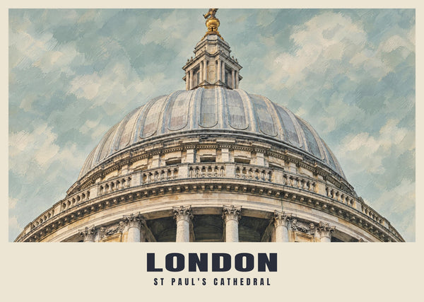 St Paul's Cathedral, London Poster