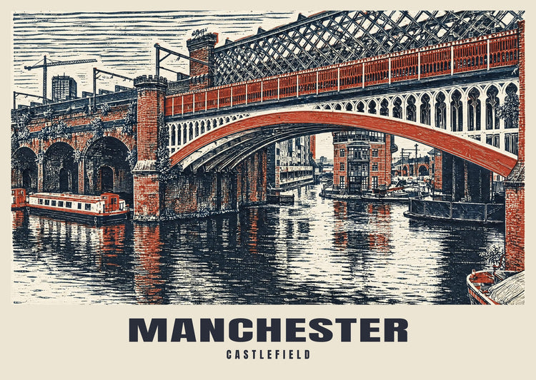 Castlefield, Manchester Poster