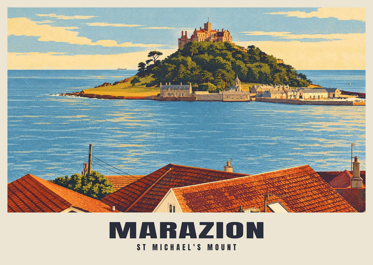 St Michael's Mount, Marazion Poster