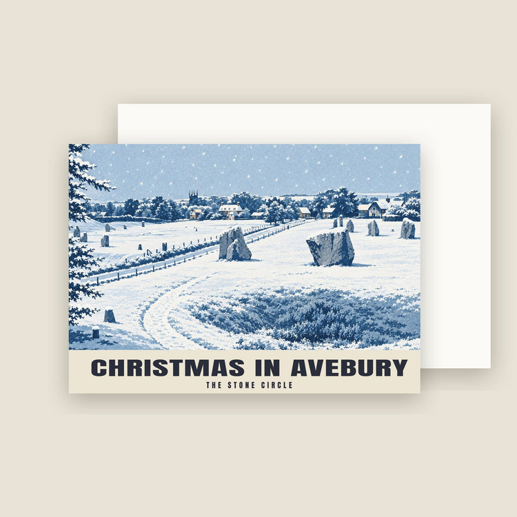 The Stone Circle, Avebury Christmas Cards (Pack of 10)