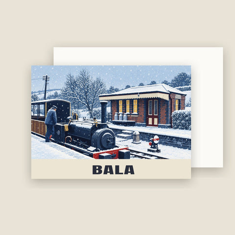 Bala Lake Railway Christmas Cards (Pack of 10)