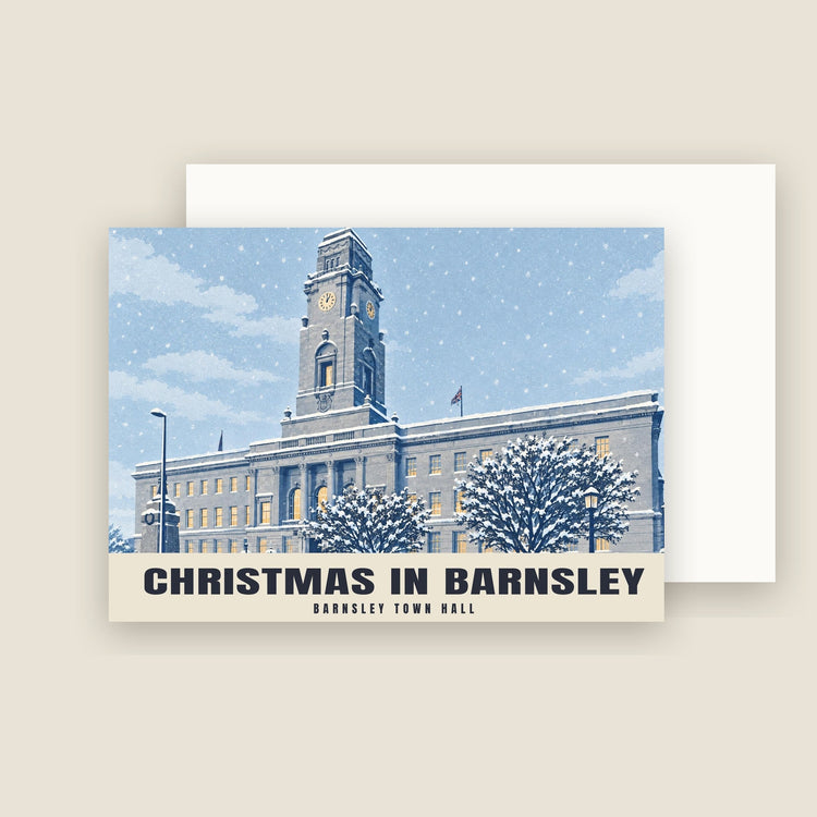 Barnsley Town Hall Christmas Cards (Pack of 10)
