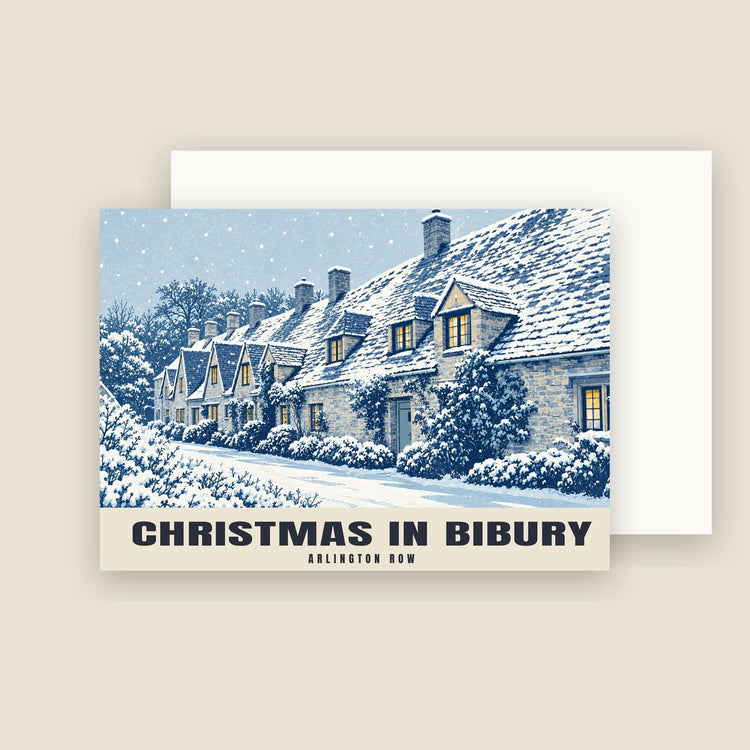 Arlington Row, Bibury Christmas Cards (Pack of 10)