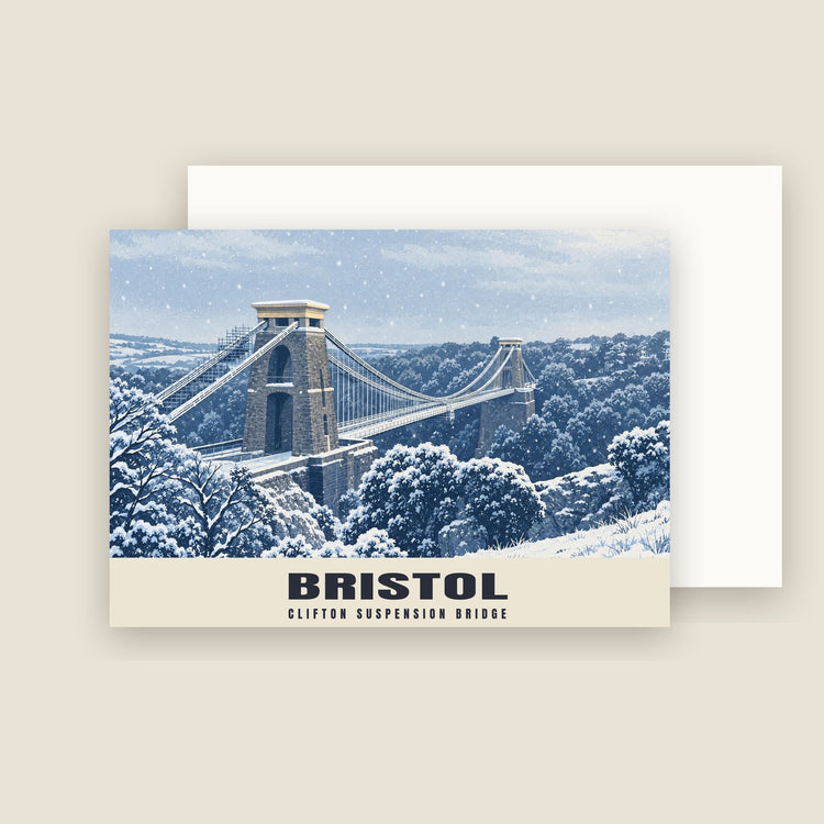Clifton Suspension Bridge, Bristol Christmas Cards (Pack of 10)