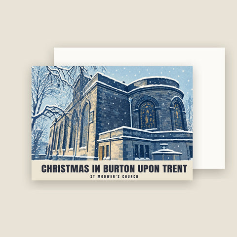 St Modwen's Church, Burton upon Trent Christmas Cards (Pack of 10)