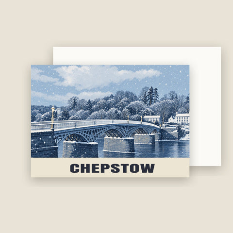 Chepstow Bridge Christmas Cards (Pack of 10)