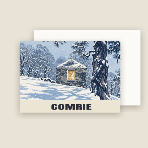The Earthquake House, Comrie Christmas Cards (Pack of 10)
