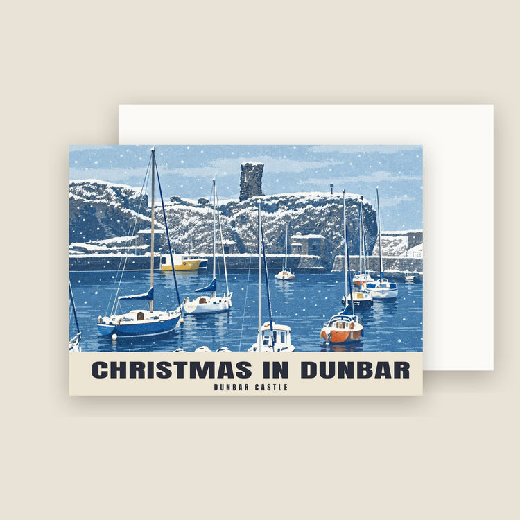 Dunbar Castle Christmas Cards (Pack of 10)