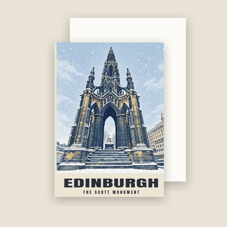 Scott Monument, Edinburgh Weihnachtskarten (10er-Pack)