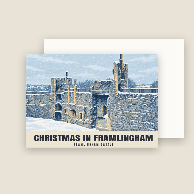 Framlingham Castle Christmas Cards (Pack of 10)