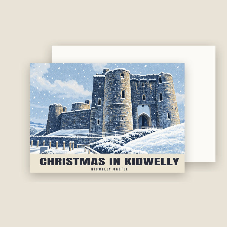 Kidwelly Castle Christmas Cards (Pack of 10)