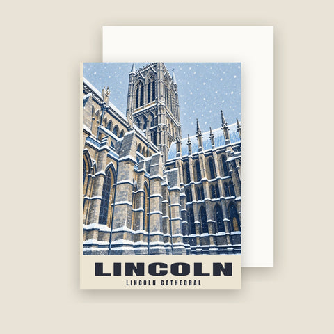 Cartes de Noël de la cathédrale de Lincoln (paquet de 10)