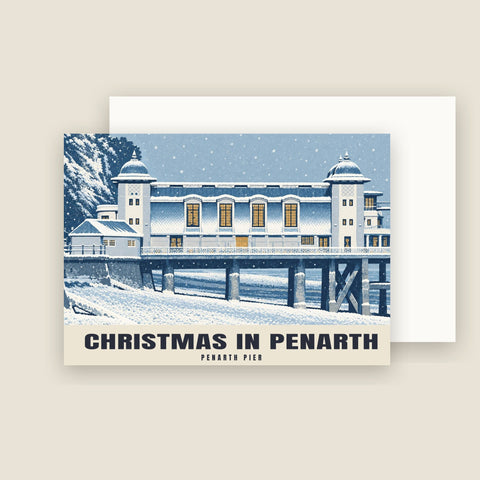 Penarth Pier Christmas Cards (Pack of 10)