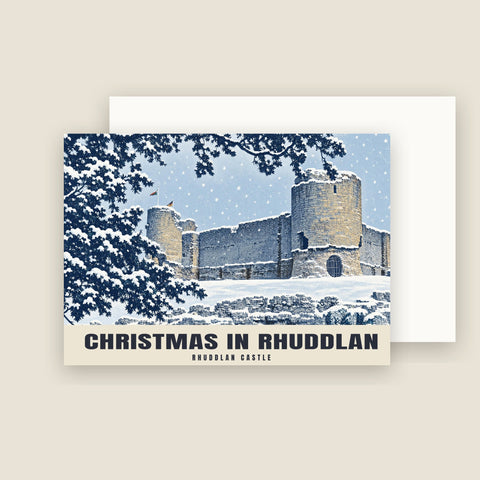 Rhuddlan Castle Christmas Cards (Pack of 10)