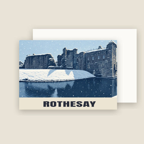 Rothesay Castle Christmas Cards (Pack of 10)
